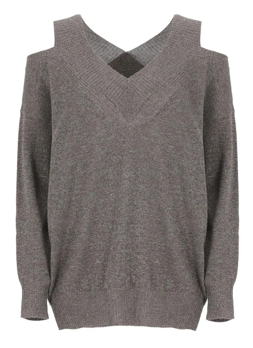 D. Exterior - Wool Sweater - Größe S - grau