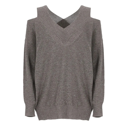 D. Exterior Wool Sweater Grey Tröja