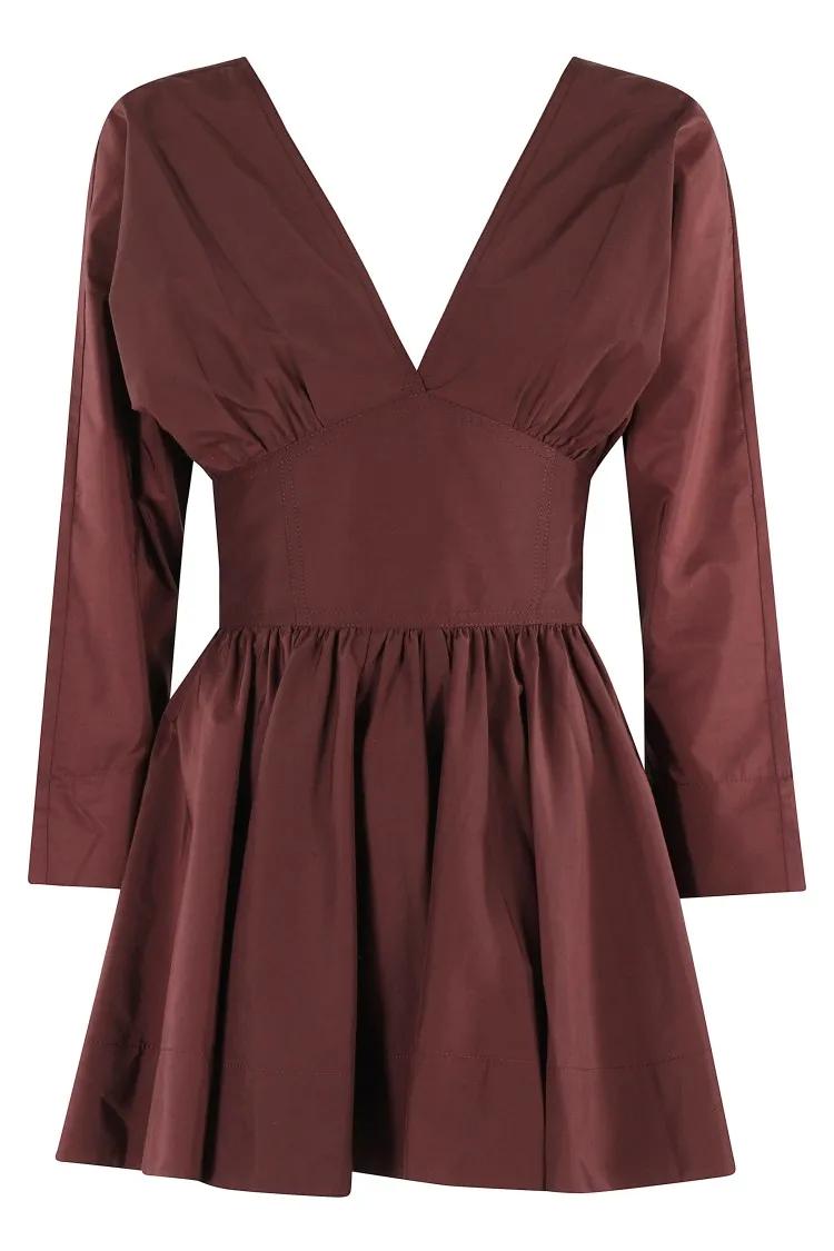 Thumbnail - Andamane - Cacao Cotton Taffeta Winona Playsuit - Größe 38 - gray