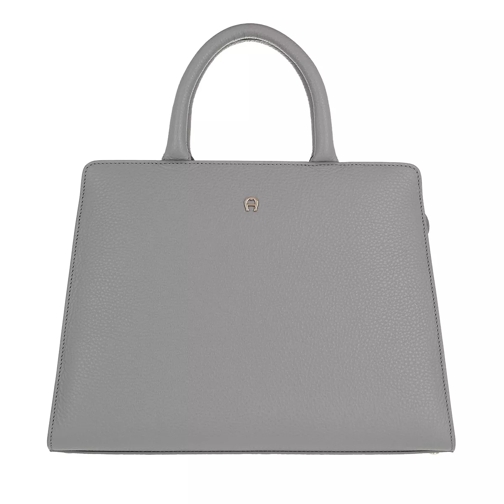 AIGNER Cybill Handbag Slate Grey Tote