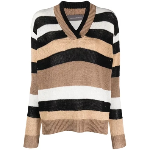 Lorena Antoniazzi Multicolor Striped Sweater Multicolor 