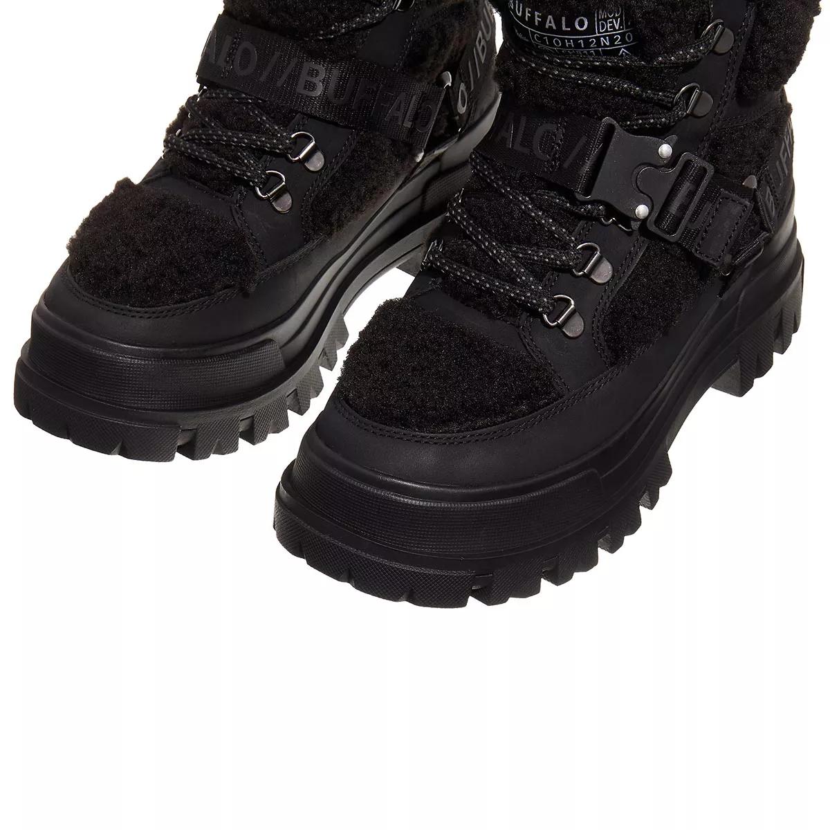 Buffalo Aspha Com Mid Warm Black Bottes d hiver