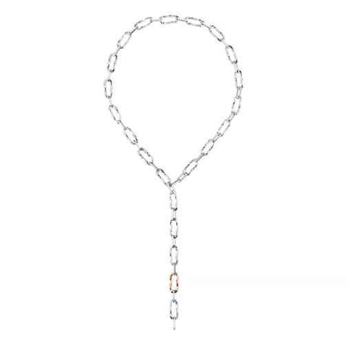 Boss Signature Chain Necklace Bicolor Collier long