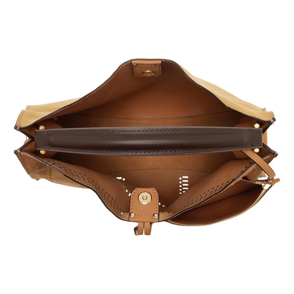 Gianni Chiarini Hobo bags Aurora in bruin