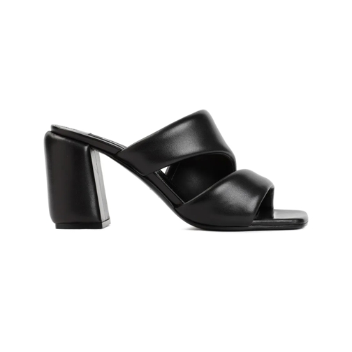 sergio rossi Sandale Black Nappa Leather Spongy 80 Sandal Black