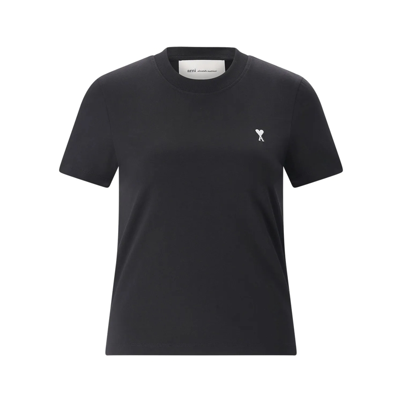 AMI Paris T-shirt T-Shirt mit Logo grün(Image 5)