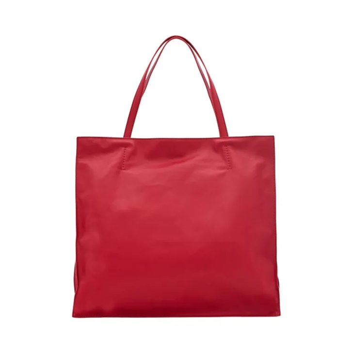 Red bag leather sale