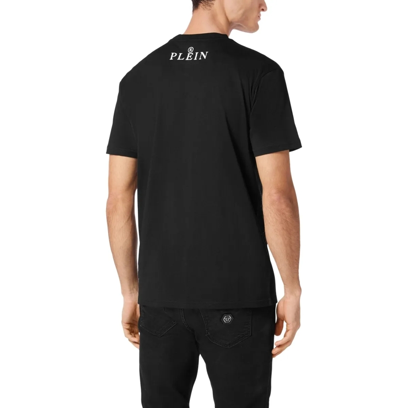 Philipp Plein T-Shirt T-Shirt Rundhalsausschnitt Ss Skull schwarz(Image 2)