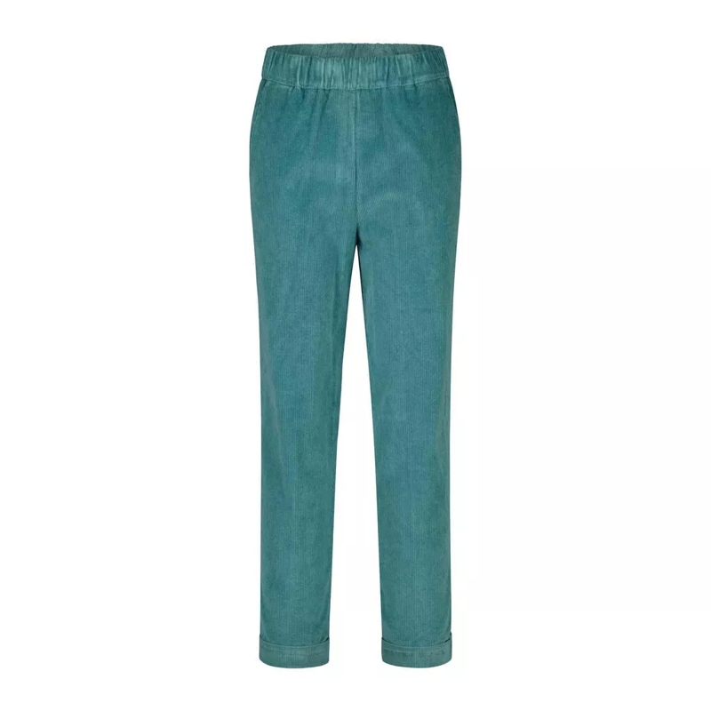 Rosso35 Casual broeken Hose aus Cord Blau