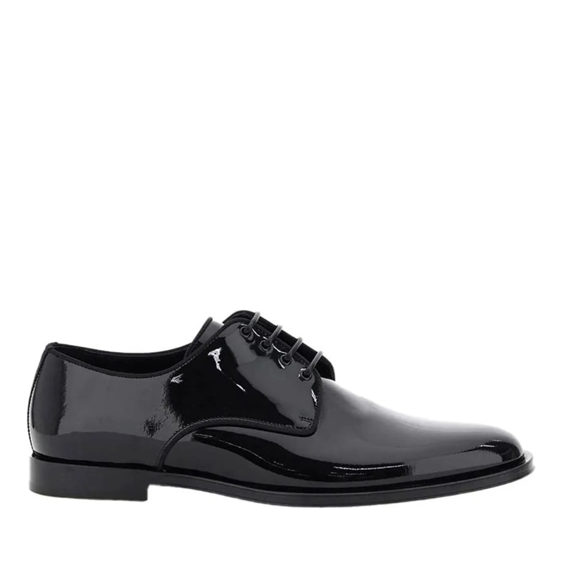 Dolce&Gabbana Schnürschuhe Derby Black schwarz