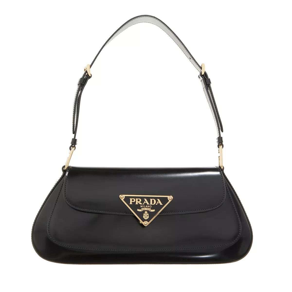 Prada Crossbody Bags - Spazzolato - Gr. unisize - in Schwarz - für Damen