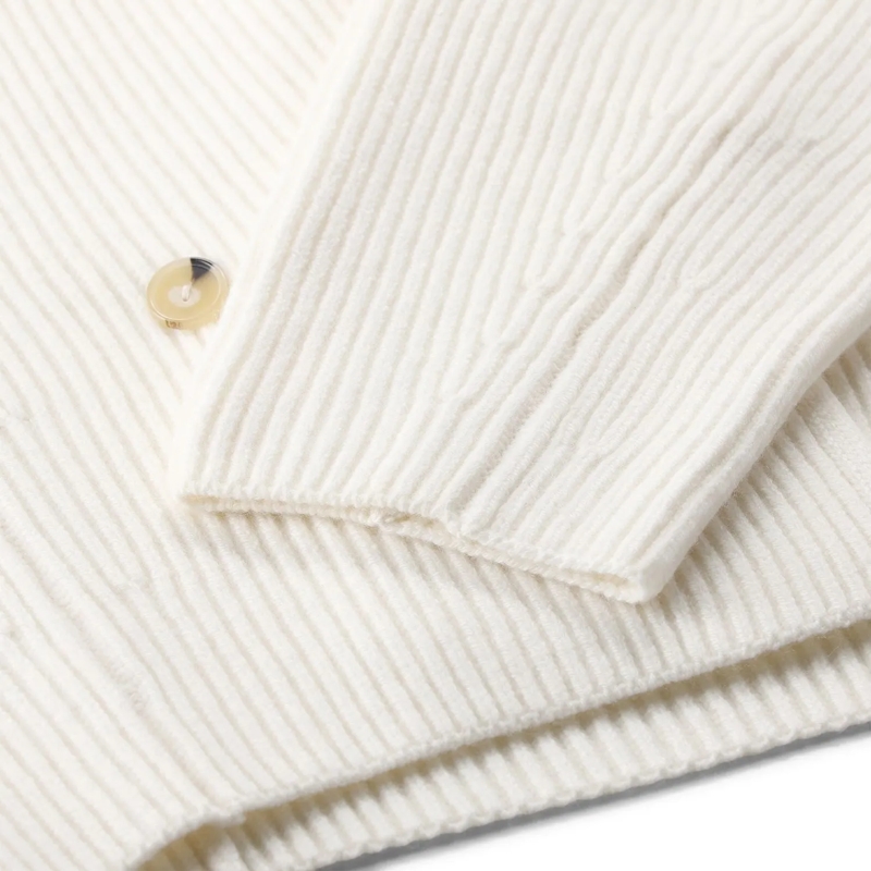 Vince Blazer Strickjacke aus Wolle weiß(Image 4)