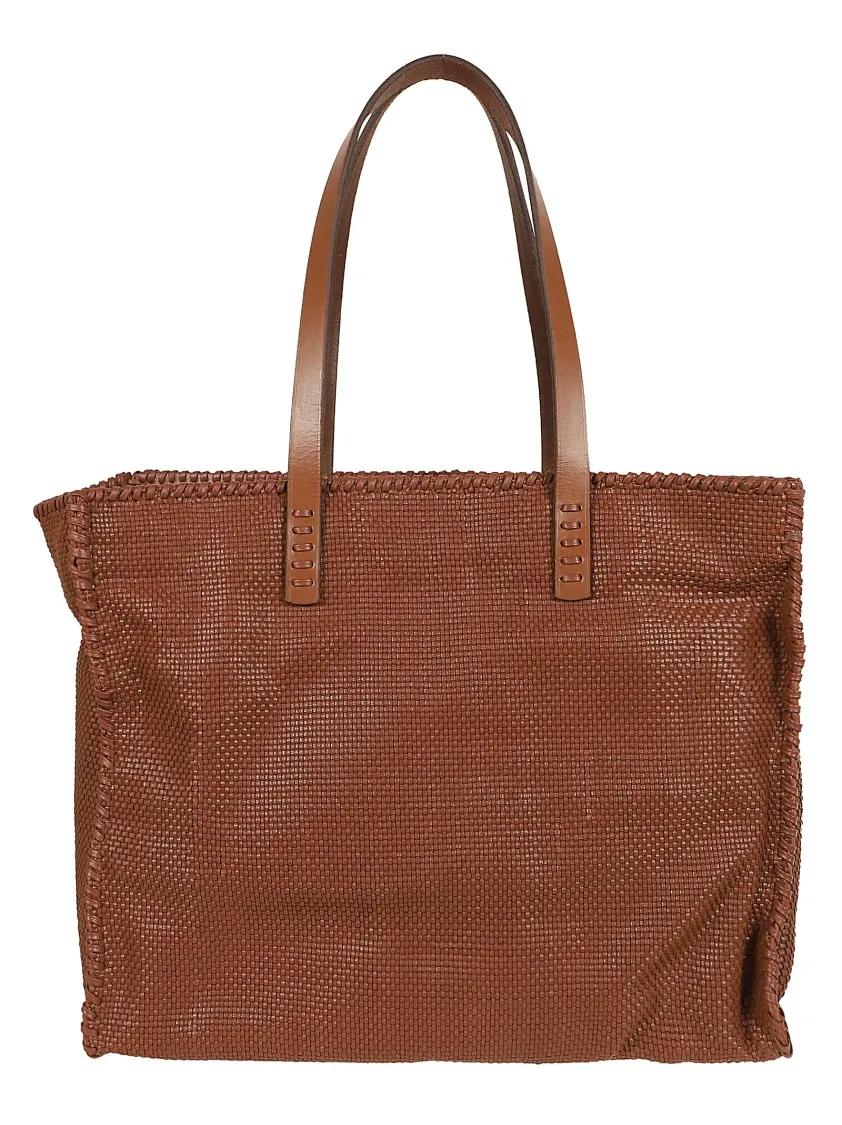 DRAGON DIFFUSION Shoppers & Totes Un Check Weave in bruin