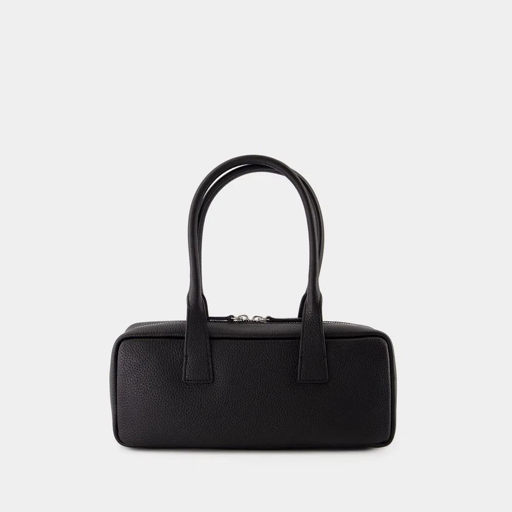 Staud Hobo bags The Dude Shoulder Bag Leather Black in zwart