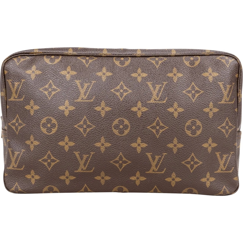 Louis Vuitton Tote Louis Vuitton Canvas Monogram Trousse Toilette 28  braun