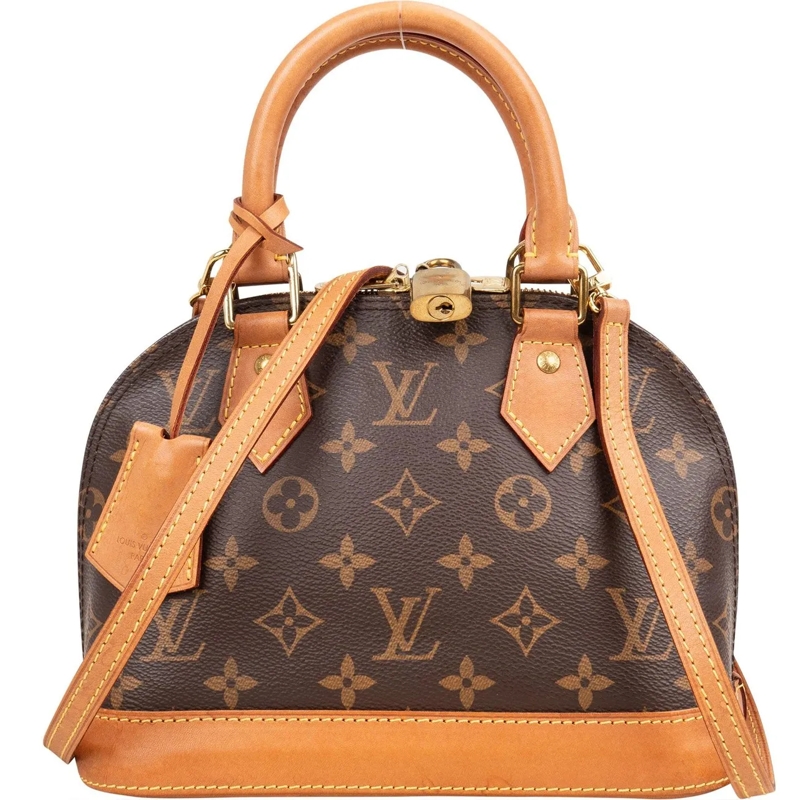 Louis Vuitton Tote Louis Vuitton Canvas Monogram Alma BB Handbag braun