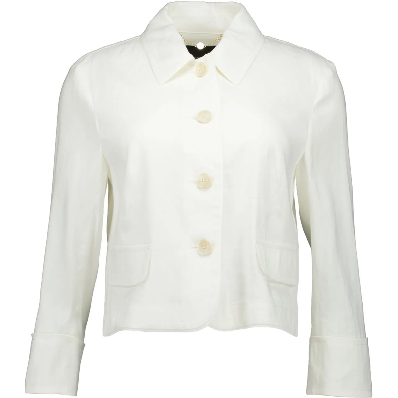 Marc Cain Trenchcoat Marccain   Off White Ac 31.26 W70 weiß