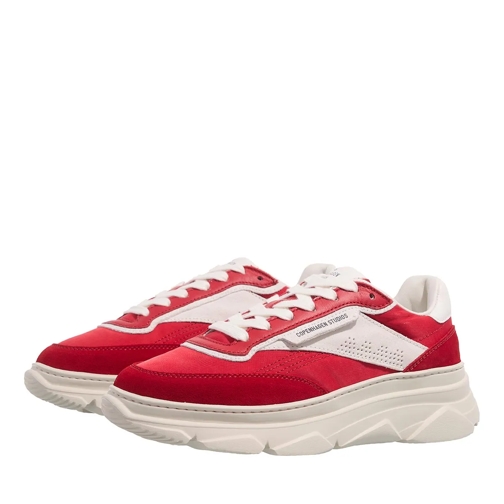 Copenhagen Low-Top Sneaker CPH56 Material Mix Red (Image 2)