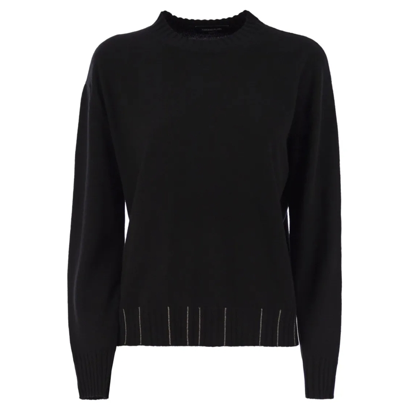 Fabiana Filippi Trui Crew-Neck Jumper Black