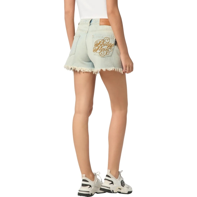 Philipp Plein Shorts Shorts hell-blau(Image 2)