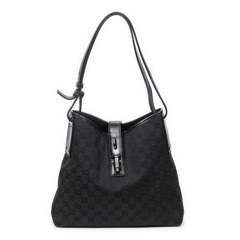 Gucci Crossbody Bag Piston Lock Shoulder Bag schwarz