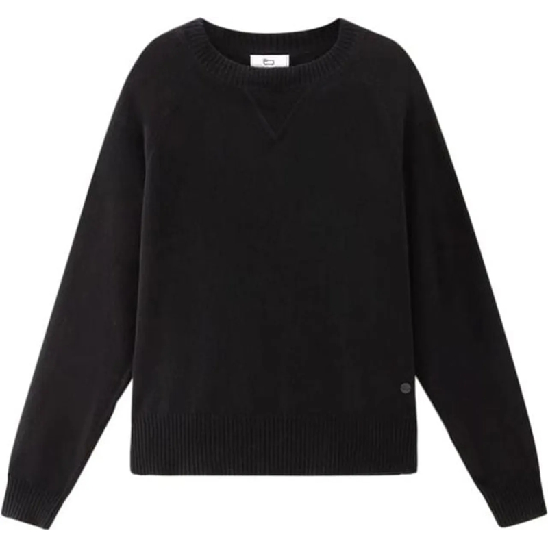 Woolrich Sweat-shirt Sweaters Black schwarz