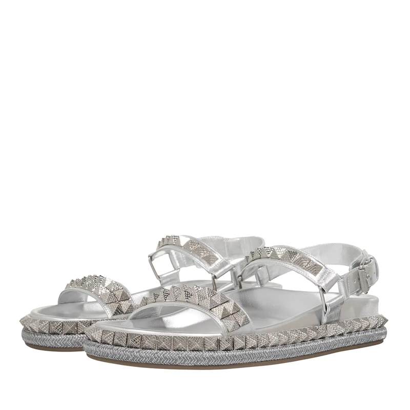 Christian Louboutin Sandalen Pyrabizz Sandal Silver(Image 3)