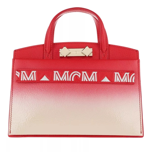 MCM Milano Patent Tote Bag Mini String Sporta
