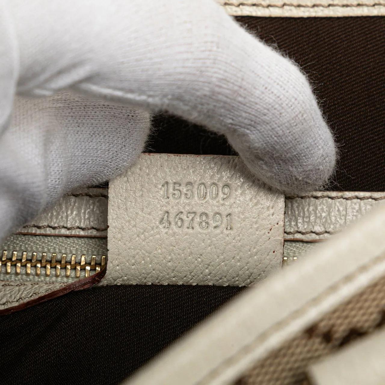 Thumbnail - Gucci Shopper - GG Canvas Charmy Tote - Gr. unisize - in Braun - für Damen