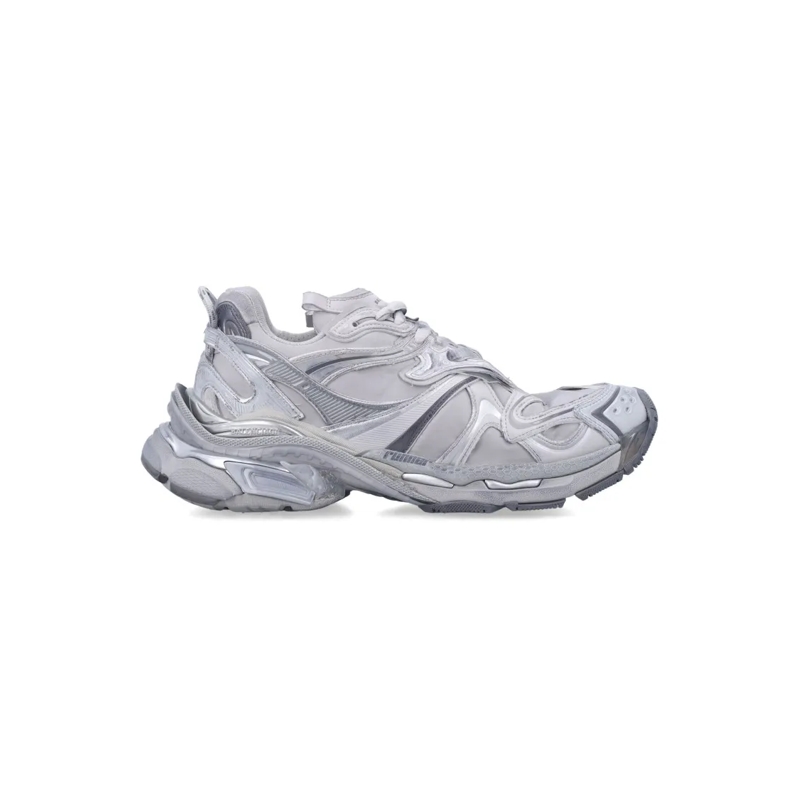 Balenciaga Lage-top sneaker Runner 2.0 Sneakers Grey Silver Grey