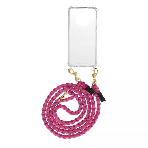 fashionette Smartphone Mate 30 Necklace Braided Berry Telefoonhoesje