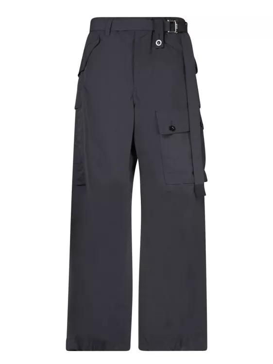 Sacai Grey Cargo Pants Grey Cargo Broek