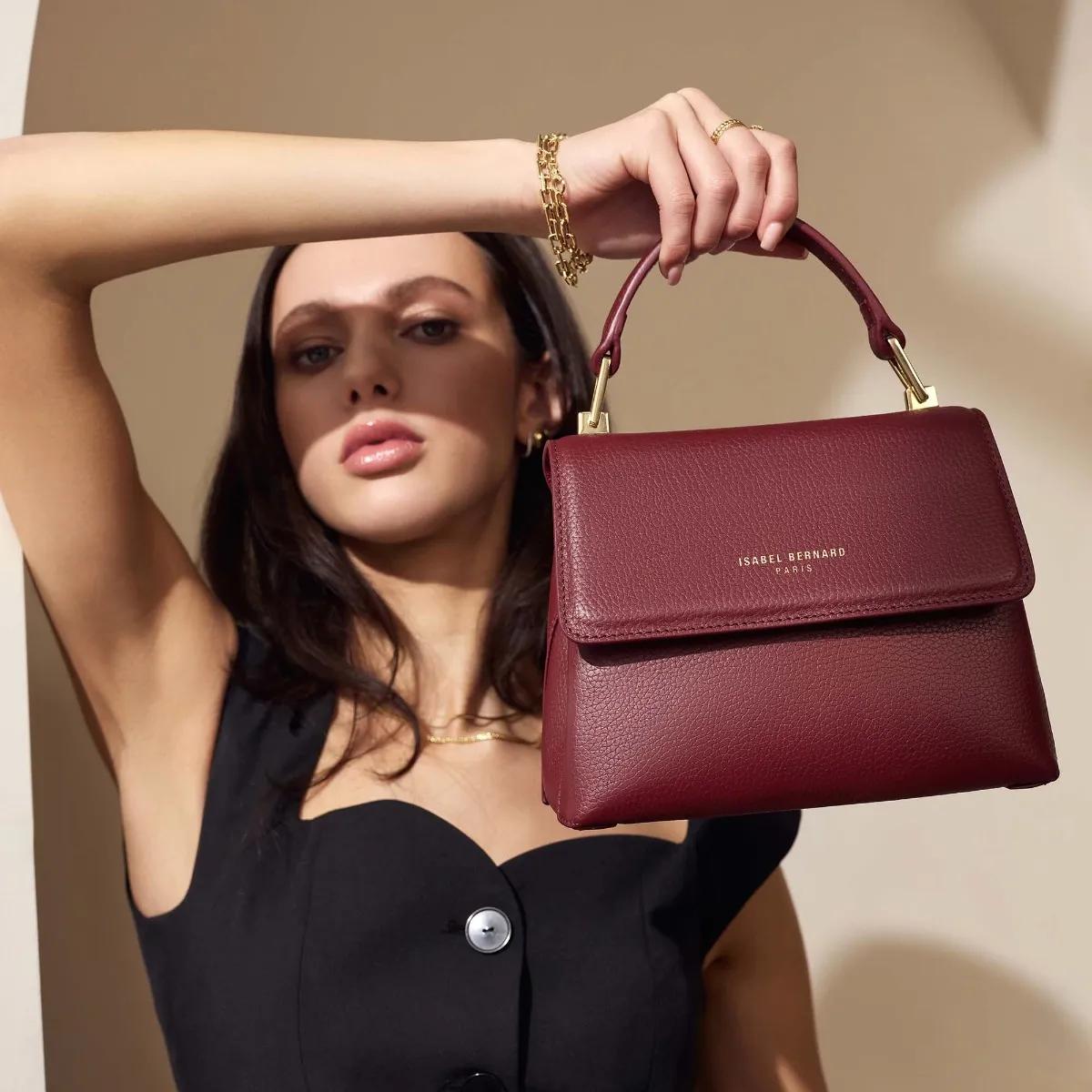 Isabel Bernard Crossbody bags Femme Forte Heline Handtasche in rood