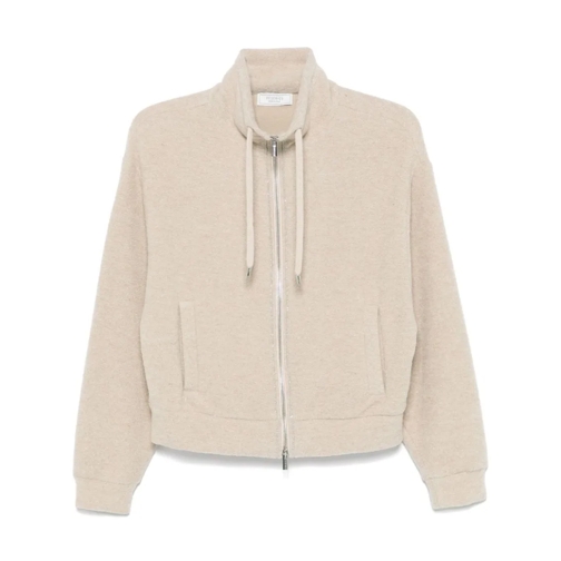 Peserico Übergangsjacke Lurex Track Jacket Neutrals