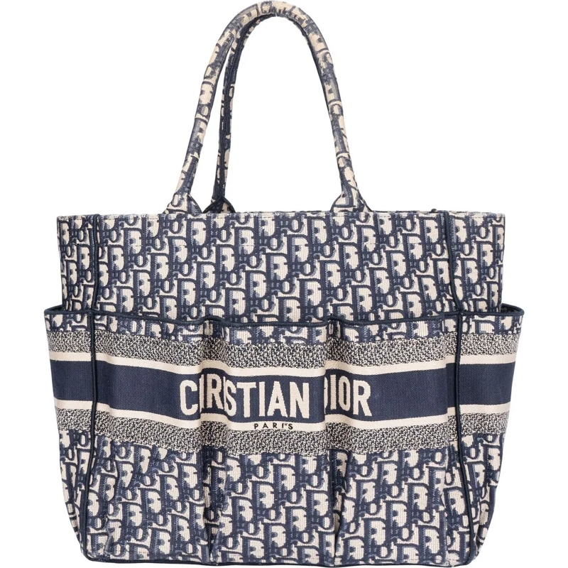 Christian Dior Schultertasche Christian Dior Oblique Jacquard Catherine Handbag mehrfarbig