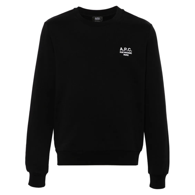A.P.C. Sweatshirt Standard Rue Madame Sweatshirt Black