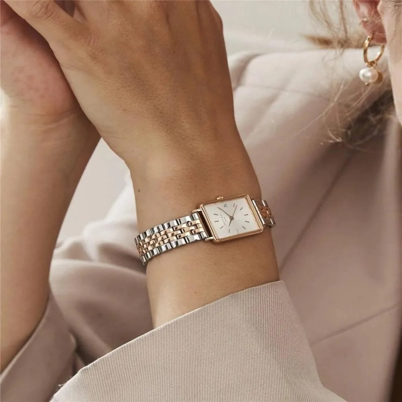 Rosefield Quarzuhr Damenuhr Boxy XS rose(Image 2)