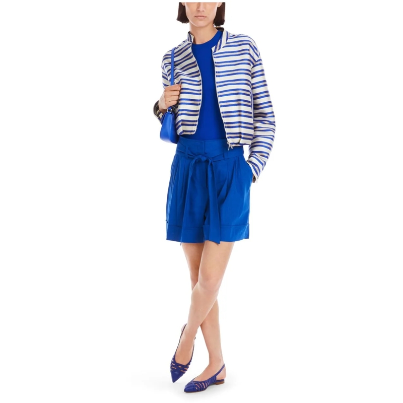 Marc Cain Trenchcoat Marccain  Jackets Blauw Yc 31.14 W78 blau(Image 3)