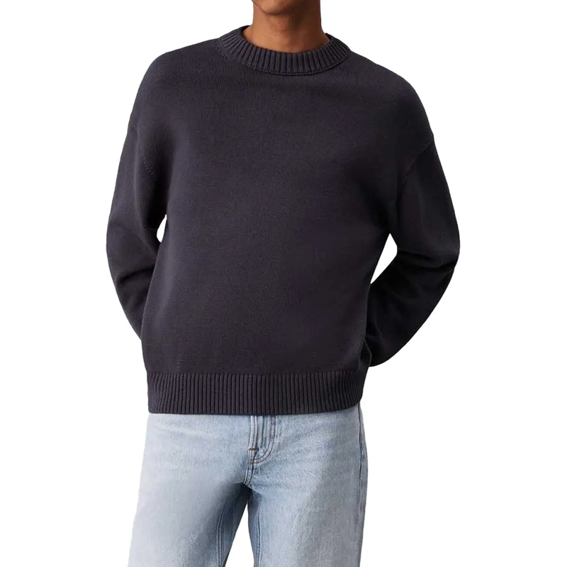 Calvin Klein Sweatshirt Sweaters Ebony schwarz