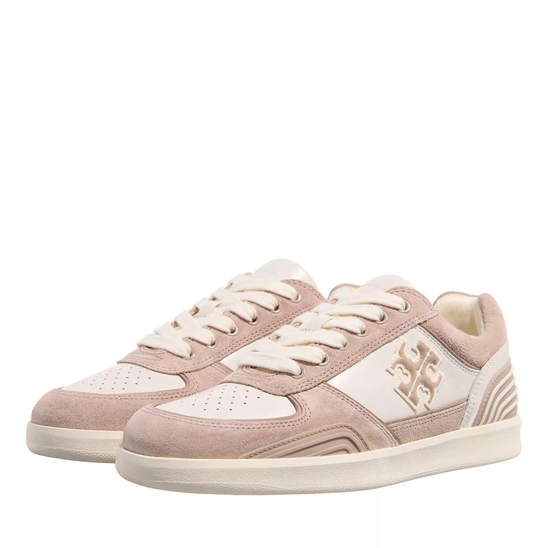 Tory Burch Low-Top-Sneaker Clover Court New Ivory/Cerbiatto/Cerbia
