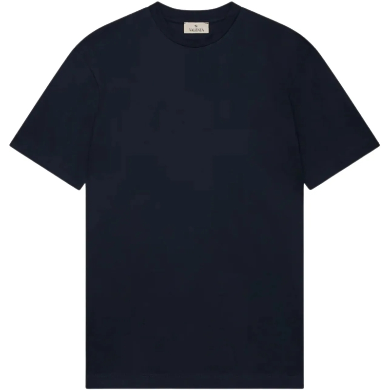 VALENZA T-Shirt Valenza Interlock Supima T-shirts Donkerblauw 1001 blau(Image 2)