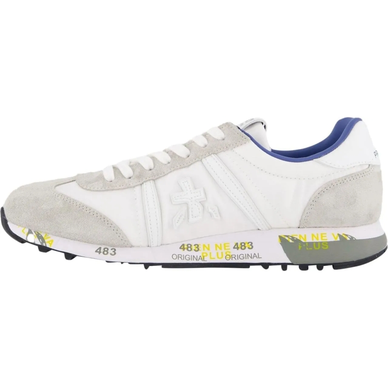 Premiata Sneaker basse Dames Lucyd weiß