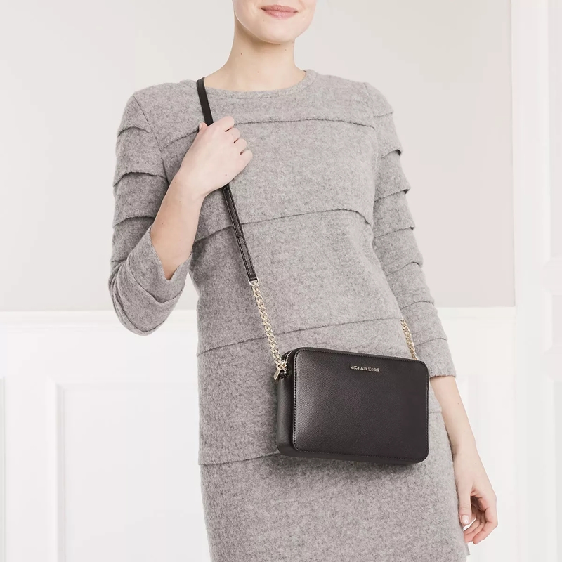 MICHAEL Michael Kors Camera Bag Lg Ew Crossbody Black(Image 2)