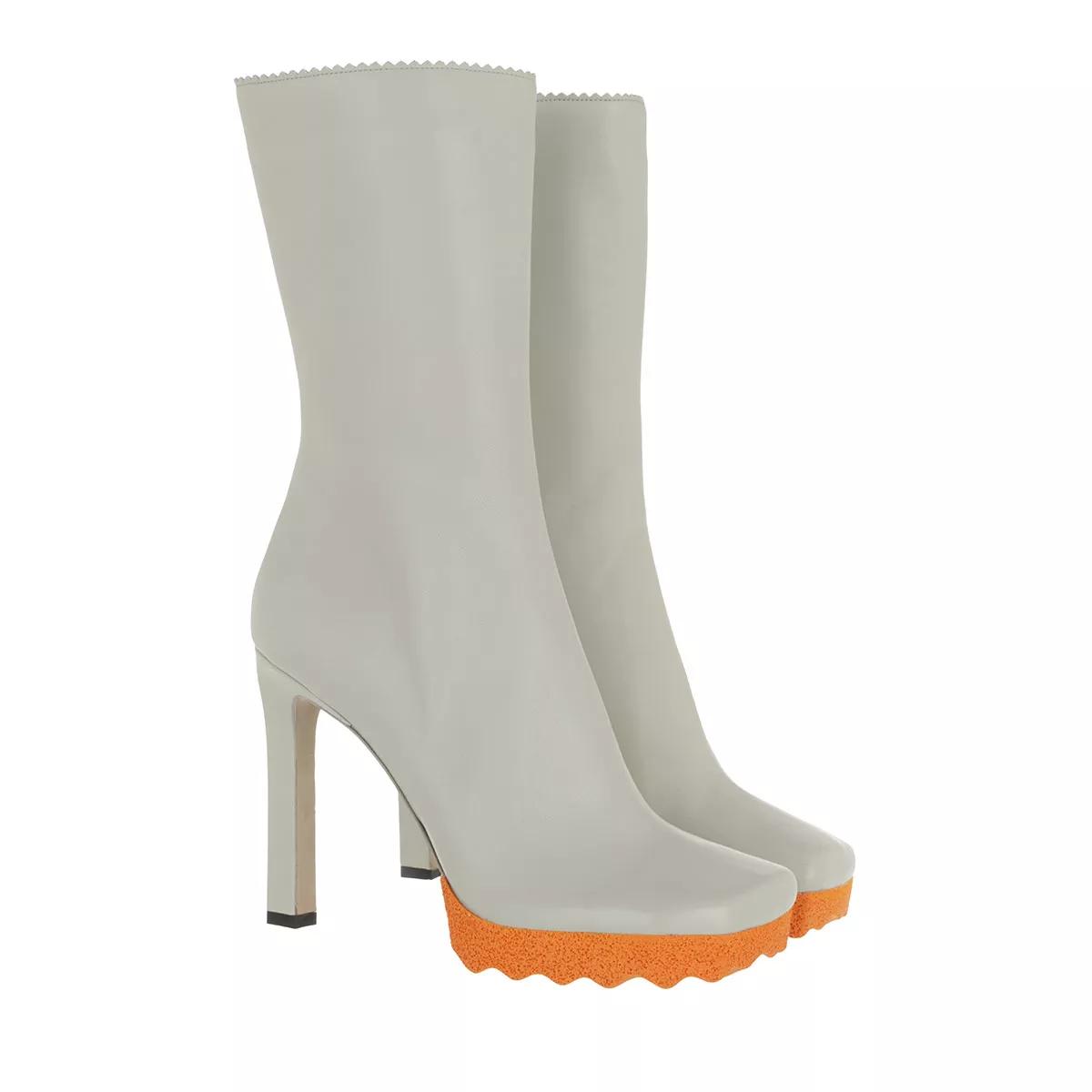 Off-White Boots & Stiefeletten - Nappa Sponge Ankle Bootie - Gr. 36 (EU) - in Grau - für Damen