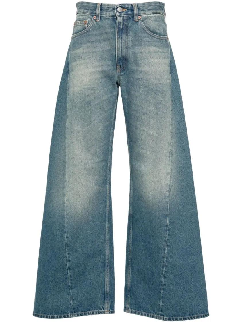 MM6 Maison Margiela - Low-Waisted Jeans - Größe 26 - blau