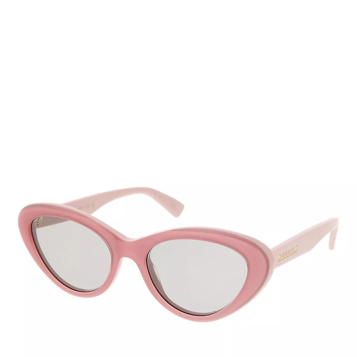 Gucci Sonnenbrille - GG Cat-Eye Narrow Sunglasses - Gr. unisize - in Mehrfarbig - für Damen