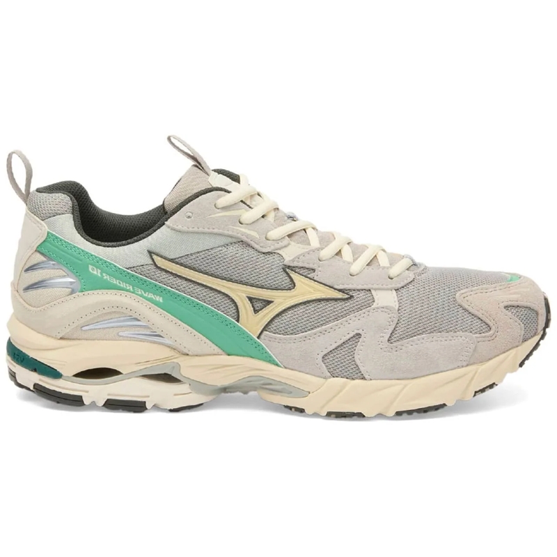 Mizuno Low-Top-Sneaker baskets wave rider 10 grau