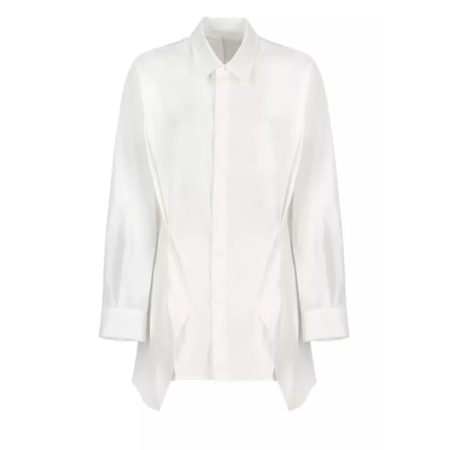 Yohji Yamamoto White Y's Cotton Blend Shirt White 