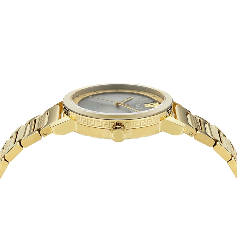 Versace Quarzuhr Quarz Analog Uhr V-Helix (Wc-9G) gold(Image 5)