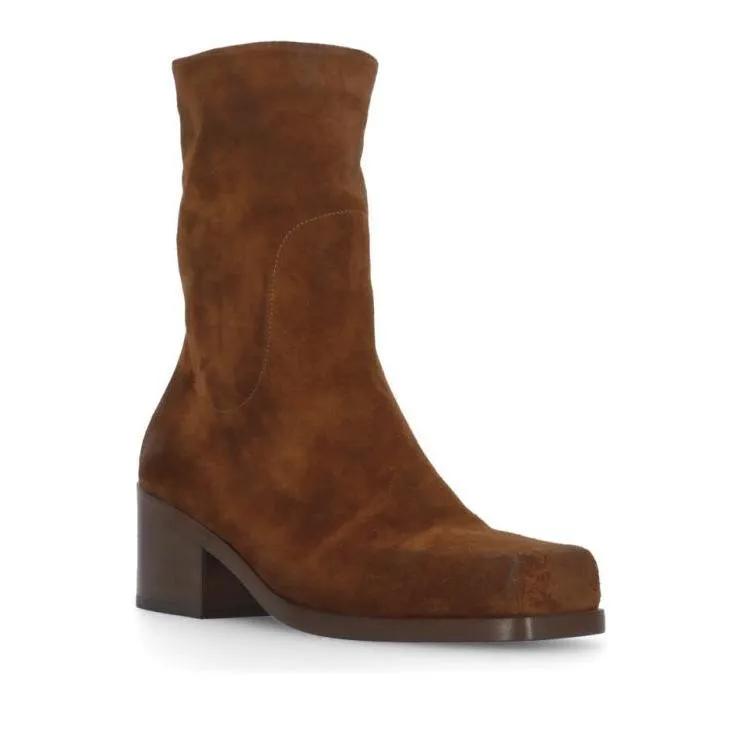 Marsèll Stiefel - Suede Leather Ankle Boots - Gr. 36 (EU) - in Braun - für Damen